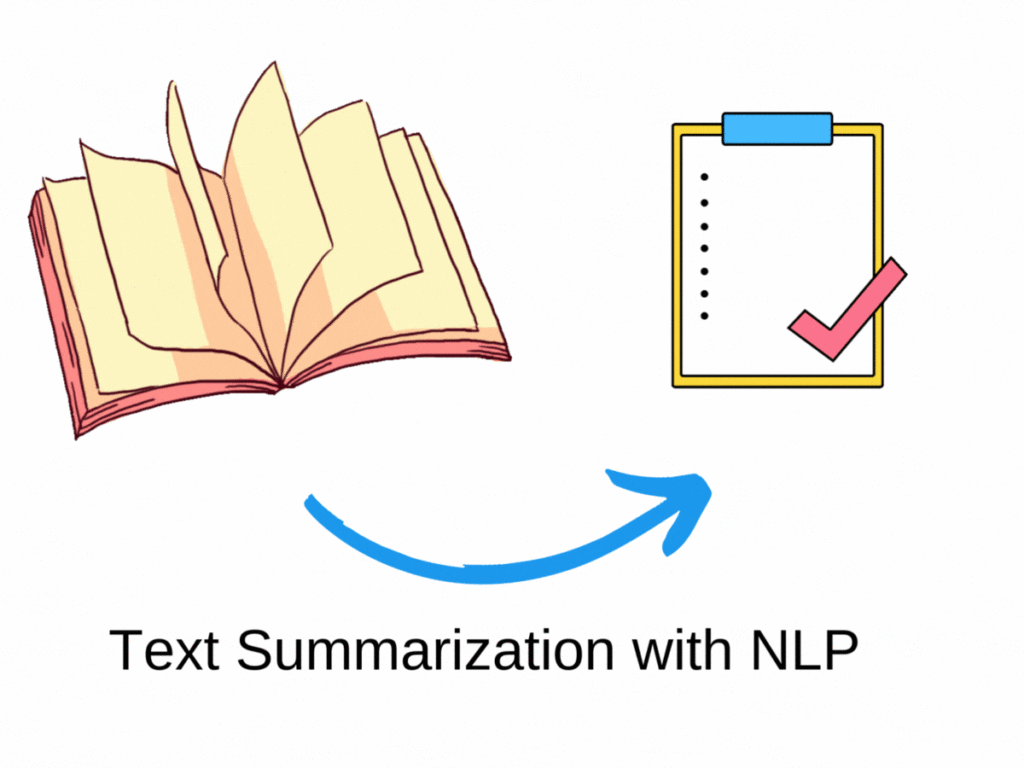 Text Summarization with NLP, the process to reduce word count.
