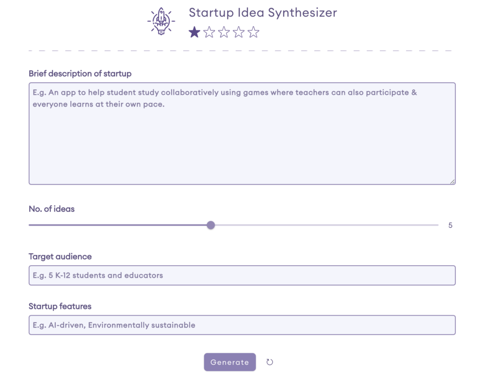 Startup Idea Synthesizer