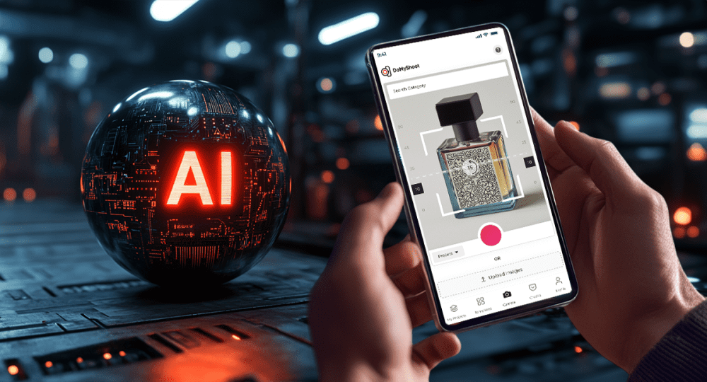 AI product photography