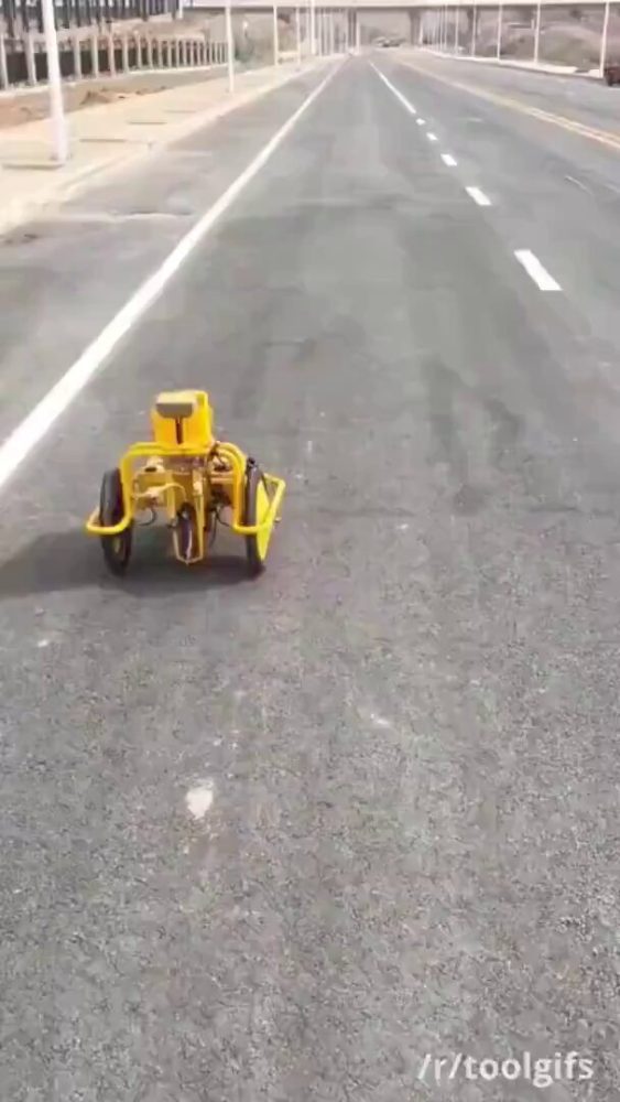 Autonomous Road Marking Robot