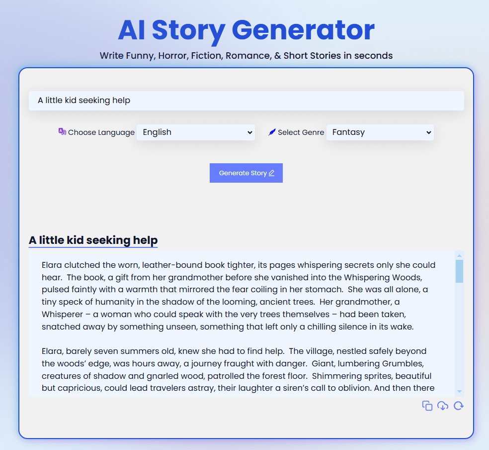 AI tools stories