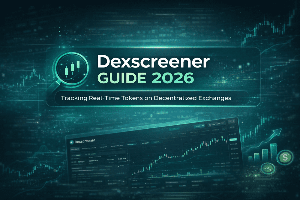 Overview of a decentralized exchange analytics dashboard showing real-time token prices and charts