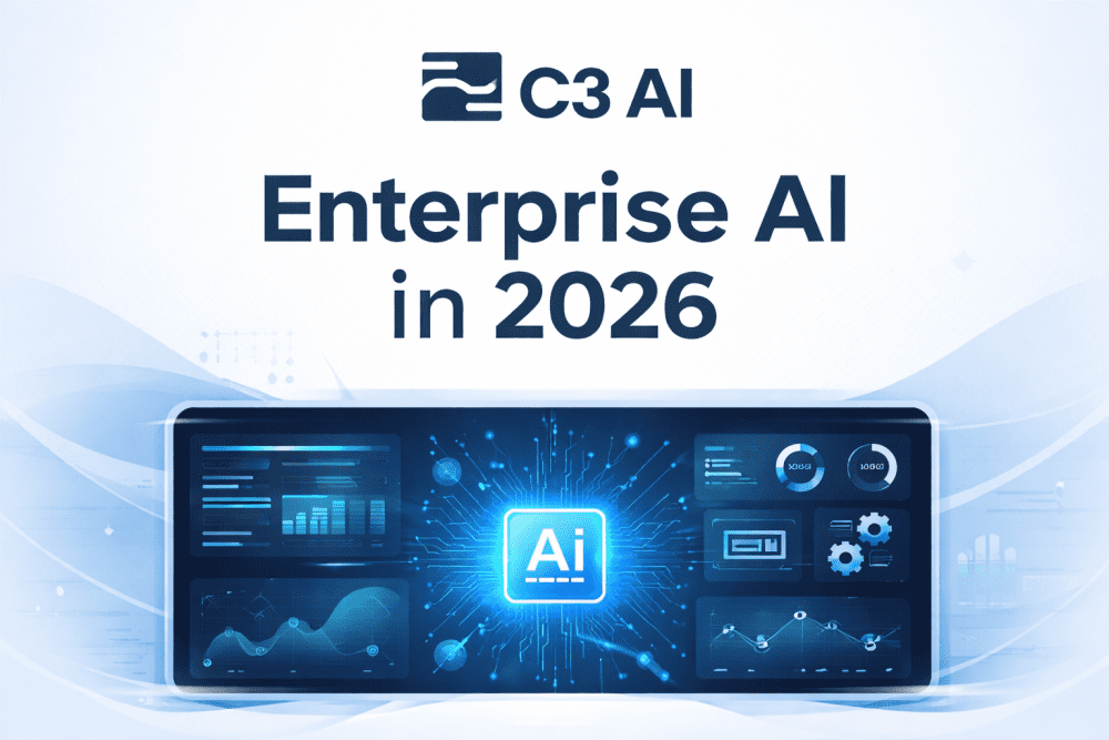 C3 AI enterprise platform dashboard illustrating agentic AI and enterprise automation in 2026