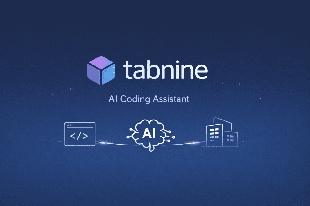 Tabnine AI coding assistant minimal cover image
