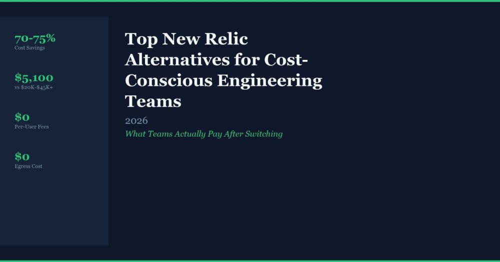 New Relic Alternatives